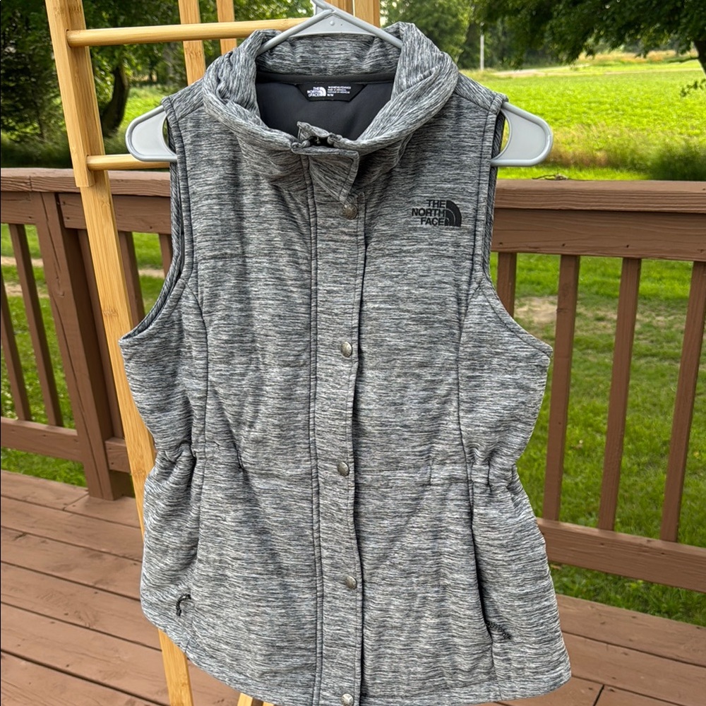 The North Face Women's Heathered Gray Vest